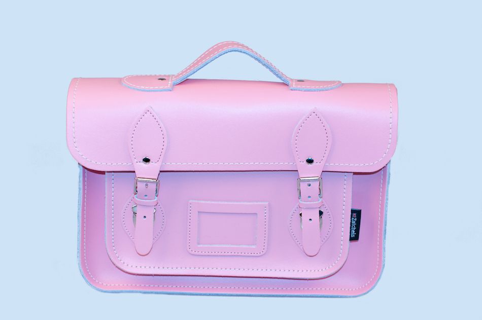 Портфель Zatchels Pastel Pink Leather 13