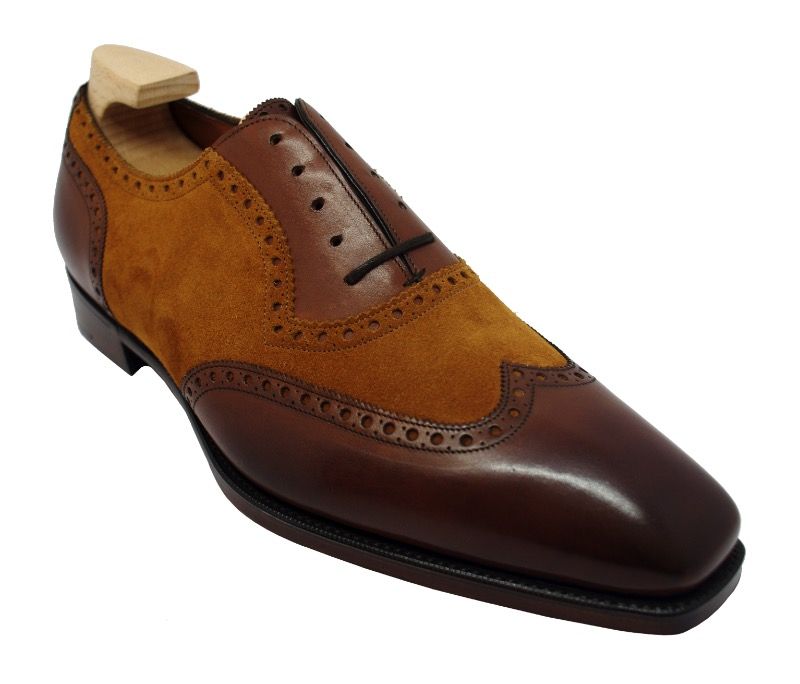 Туфли Gaziano & Girling Astaire Vintage Cedar Calf/ Fox Suede