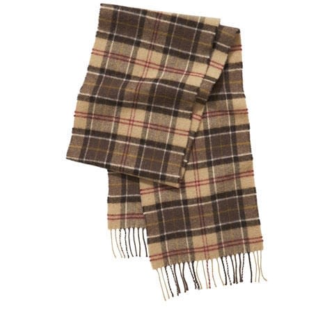 Шарф Barbour Unisex Tartan Lambswool Muted Tartan