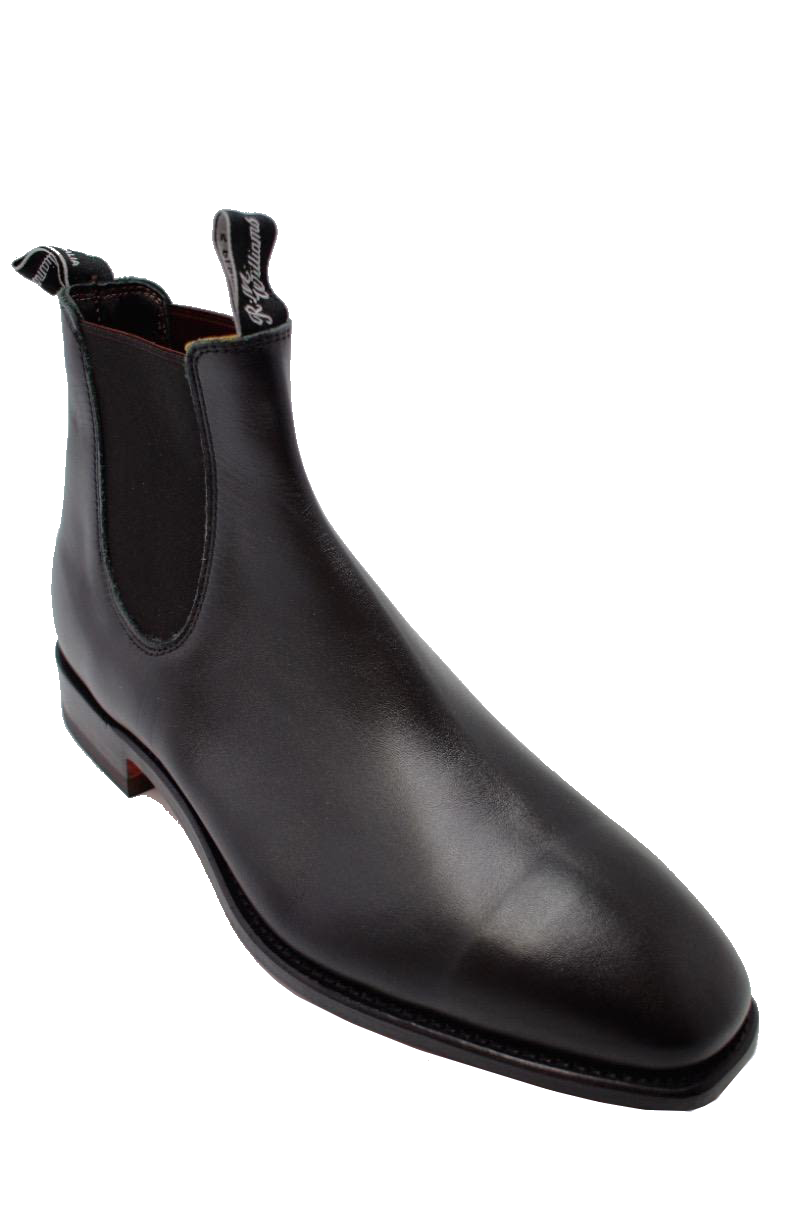 R.M. Williams Craftsman Yearling Chelsea Big Size Boot in Black