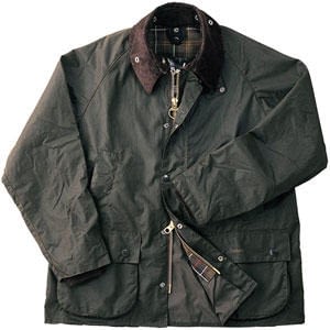 Barbour Bedale Waxed Jacket in Olive