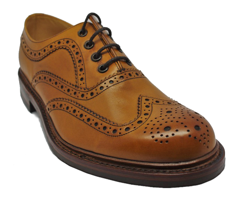 Loake Edward Brogues in Tan