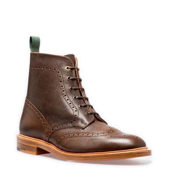 Ботинки NPS Shoes Heath 6 Eye Derby Walnut