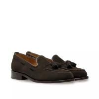 Лоферы Factory Seconds - Sanders Finchley Tassel Chocolate Suede