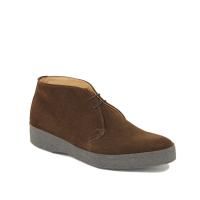 Sanders Hi-Top Chukka Boot in Polo Snuff Suede