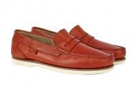 Chatham Faraday Loafer in Orange