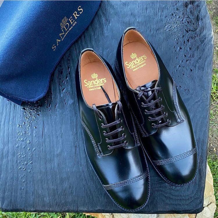 Новинки от Sanders – туфли Military Style – 1128B 