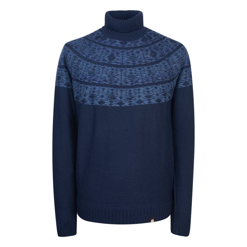 Свитер Pretty Green Abbott Roll Neck Navy