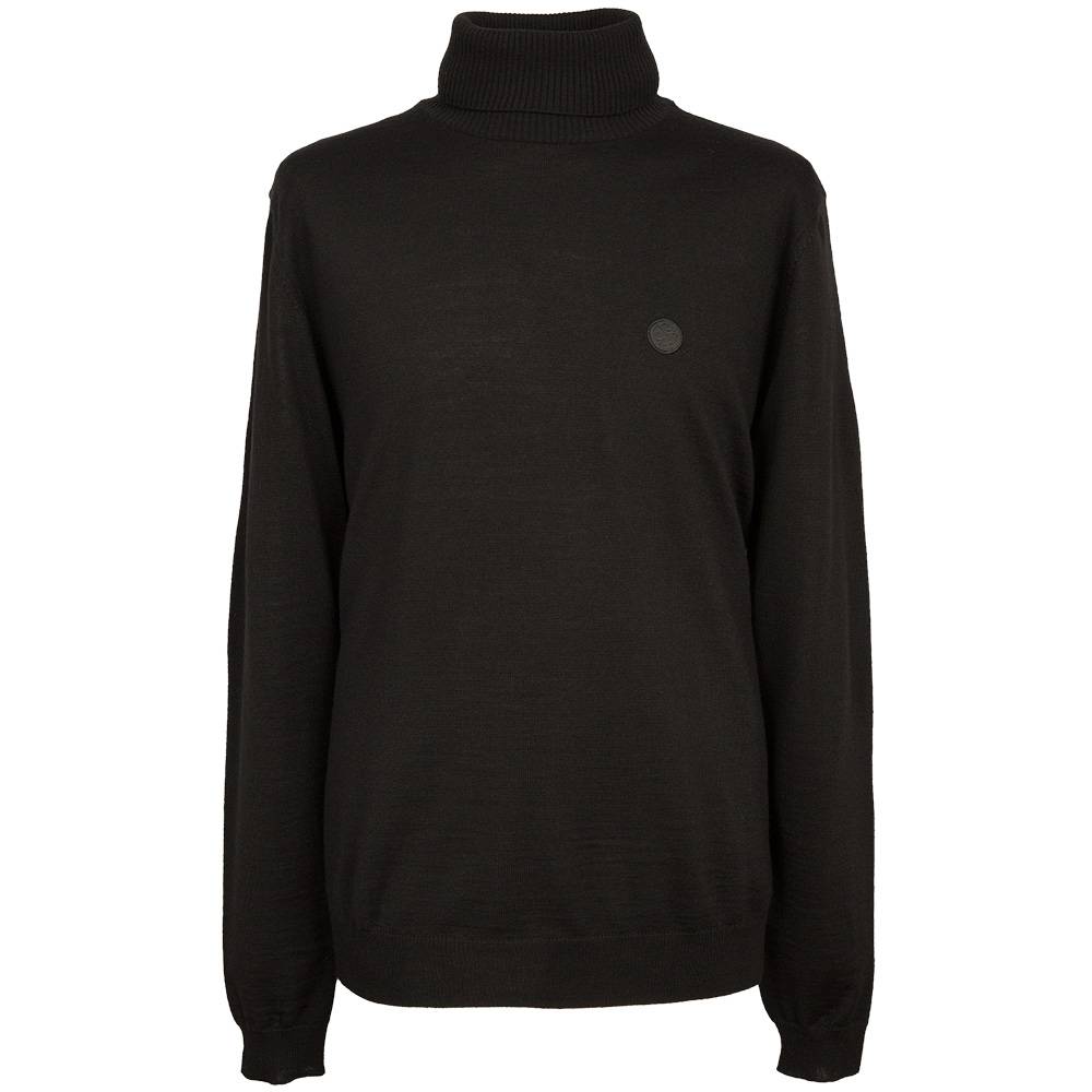 Свитер Pretty Green Harley Roll Neck Black